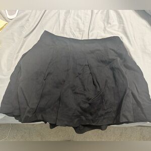 a new day Black Skort